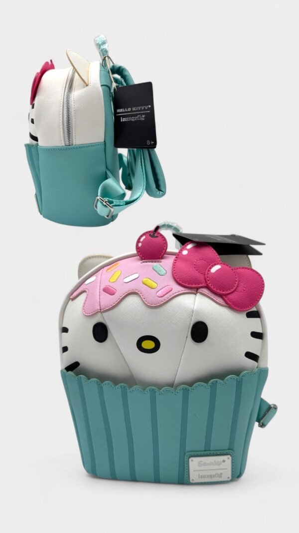 LOUNGEFLY - BACKPACK HELLO KITTY CUPCAKE - Image 2